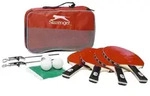 Slazenger Tischtennisschl&auml;ger Slazenger TischtennisSet - 4 Pers. rot 180 mm