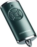 H&ouml;rmann Garagentor-Funkempf&auml;nger HSE4 868-BS Hochglanz Chrom Frozen...