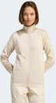 Sweatjacke ADIDAS SPORTSWEAR "DAYREADY", Damen, Gr. XXL, beige (crystal linen),