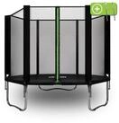 VirtuFit Gartentrampolin VirtuFit Trampolin mit Sicherheitsnetz Schwarz 251 cm