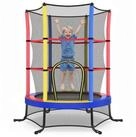 SONGMICS Kindertrampolin 174 cm Kindertrampolin mit Sicherheitsnetz,...