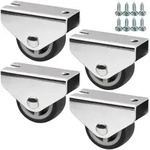 SO-TECH&reg; M&ouml;belrolle Bockrollen PASSAU Unterbaurollen inkl. Schraubenset,...