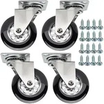 SO-TECH&reg; M&ouml;belrolle Lenkrollen SWIFT inkl. Schrauben, belastbar bis 35 kg /...