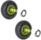 TRUTZHOLM Sackkarren-Rad Luftrad 260x85 mm 3.00-4 60 mm versetzte Nabe &Oslash; 20 mm...