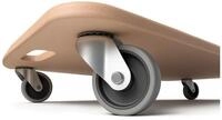 BigDean Rollbrett Plattformwagen bis 250kg belastbar Rollbrett bodenschonende...