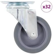 vidaXL Lenkrolle, 32 Stk. Lenkrollen 75 mm