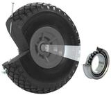 TRUTZHOLM Sackkarren-Rad Sackkarrenrad PU-Rad 260x85 mm 3.00-4 &Oslash; 20 mm...