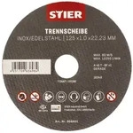 Stier Trennscheibe STIER Trennscheibe Edelstahl bunt