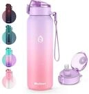 LuxusKollektion Thermoflasche Trinkflasche Edelstahl Strohhalm Doppelwandig...