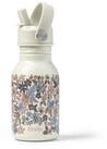 Elodie Trinkflasche Trinkflasche - Blue Garden, Auslaufsicher, Edelstahl,