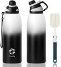 LuxusKollektion Trinkflasche Trinkflasche Edelstahl 1500ml Thermo BPAfrei