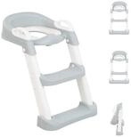 Kikkaboo Baby-Toilettensitz Lea, 56 cm, Leiter, Toilettensitz, Griffe, Stufen