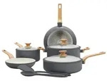 GREENPAN Pfannen-Set Essence 5-tlg. Topf & Pfannenset grau Antihaft