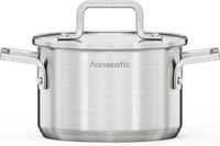 Hanseatic Kochtopf DAILY, mit Antihaftbeschichtung, Edelstahl 18/10 (1-tlg),...