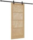 vidaXL Haust&uuml;r Schiebet&uuml;r ORKDAL 86 x 198,5 cm Massives Kiefernholz Natur...