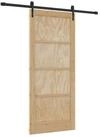 vidaXL Haust&uuml;r Schiebet&uuml;r ORKDAL 86 x 198,5 cm Massives Kiefernholz (1-St)...