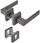 SO-TECH&reg; Dr&uuml;ckergarnitur T&uuml;rdr&uuml;cker CUBE anthrazit 120 x 22 mm Vierkant 8 x 8 mm,