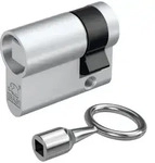 BASI Schlie&szlig;zylinder Spezial-Halbzylinder, (Packung), Vierkant 8 mm,...
