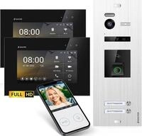 Balter Video-T&uuml;rsprechanlage HD Video T&uuml;rsprechanlage mit Fingerprint RFID...