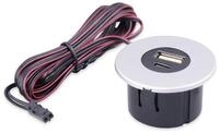 kalb Einbau USB-Hub 2 in 1 USB und USB-C, f&uuml;r M&ouml;beleinbau, 12V USB-Ladeger&auml;t