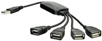 Akyga USB-Verteiler Akyga AK-AD-13 USB-Hub 4 Port USB-A USB 2.0 480 MBit/s...