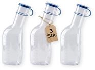 Medi-Inn CLASSIC Urin-Flasche PC 1000 ml f&uuml;r M&auml;nner, glasklar (3 St),...