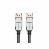 Lanberg Lanberg CA-DPDP-20CU-0018-BK DisplayPort-Kabel 1,8 m Schwarz, Silber...