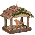 relaxdays Vogelhaus Vogelfutterhaus zum Aufh&auml;ngen