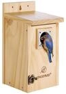 LuxusKollektion Vogelhaus Vogelhaus Blau, Klassisch mit Raubtierschutz