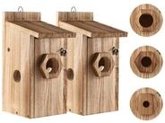 LuxusKollektion Vogelhaus 2er Vogelhaus Bausatz Kinder wetterfest