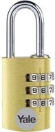 Yale Vorh&auml;ngeschloss YALE YE3CB/20/121/1/GO Vorh&auml;ngeschloss 20 mm Gold