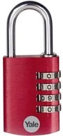 Yale Vorh&auml;ngeschloss Alu Zahlenschloss 38 mm kupfer YE3CB/38/131/1/CO