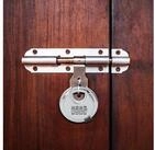 vidaXL Diskussschloss, Diskusschl&ouml;sser mit Schl&uuml;sseln 2 pcs Silber 7 x 2,3 x...