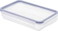 ROTHO Vorratsdose Rotho K&uuml;hlschrankdose Click & Lock, 1 l flach, Silikon