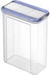 ROTHO Vorratsdose Rotho Vorratsdose Domino, 1,5 l horizon blau, Kunststoff