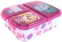 Stor Lunchbox Brotdose f&uuml;r Kinder mit 3 F&auml;chern verschiedene Motive,...