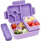 LuxusKollektion Lunchbox Brotdose Kinder 1300ML Auslaufsicher 5 F&auml;cher Bento...