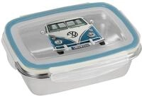 Geda Labels GmbH Lunchbox VW Classic blau 850ml Edelstahl, Edelstahl, (1-tlg), Blau,