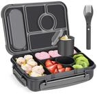 LuxusKollektion Lunchbox Brotdose Kinder 1300ml 5F&auml;cher BPAfrei Mikrowellenfest