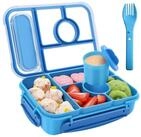 LuxusKollektion Lunchbox Brotdose Kinder 1300ML 5 F&auml;cher BPAfrei...