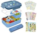 LuxusKollektion Lunchbox Brotdose Kinder Bentobox 1300ml Auslaufsicher 6...