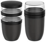 Mepal Lunchbox Ellipse Lunchpot-Set XL 900 ml + 1050 ml 2-tlg., Kunststoff,...