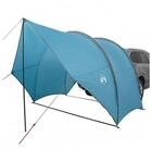 vidaXL Kuppelzelt Heck-Awnings wasserfest 405 x 280 x 220 cm Blau, (1 tlg)