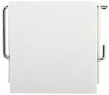 MSV Toilettenpapierhalter MSV Bad Serie "Wei&szlig;" Toilettenpapierhalter WC...