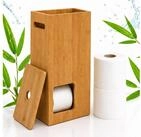 relaxdays Toiletten-Ersatzrollenhalter Toilettenpapier Aufbewahrung 8 Rollen...