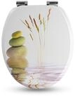 Sanfino WC-Sitz "Balance II&ldquo; Premium Toilettendeckel mit Absenkautomatik aus...