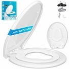 KESSER WC-Sitz, Toilettendeckel mit Absenkautomatik & Softclose aus Duroplast
