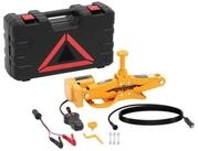 MSW Hydraulikheber 3 t Elektrischer Wagenheber 12 V Radwechsel-Set...
