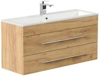 einfachgutemoebel Waschtisch-Set Badm&ouml;bel Waschplatz 100cm Portus 1000...