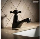 PaulGurkes Standventil Nostalgie-Design in Schwarz, massives Messing,...